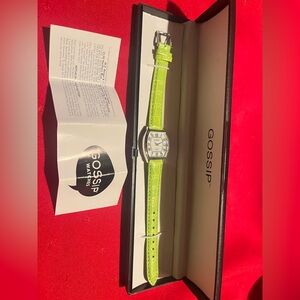 Gossip Vibrant Green Timepiece